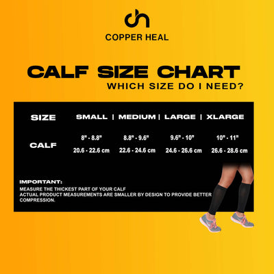 Calf Compression Sleeve COPPER INFUSED