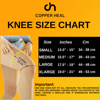 Knee Compression Sleeve COPPER INFUSED