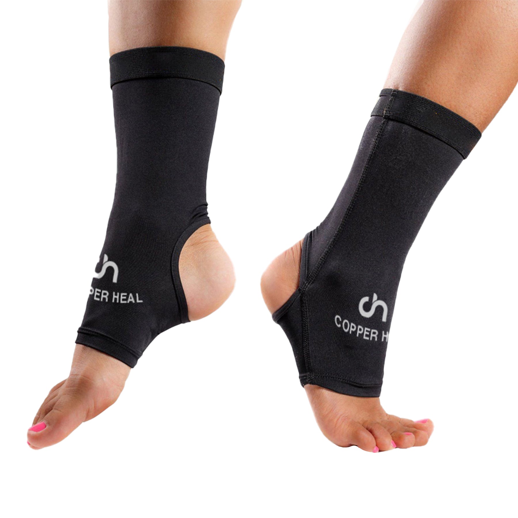 Ankle Compression Sleeve - COPPER HEAL